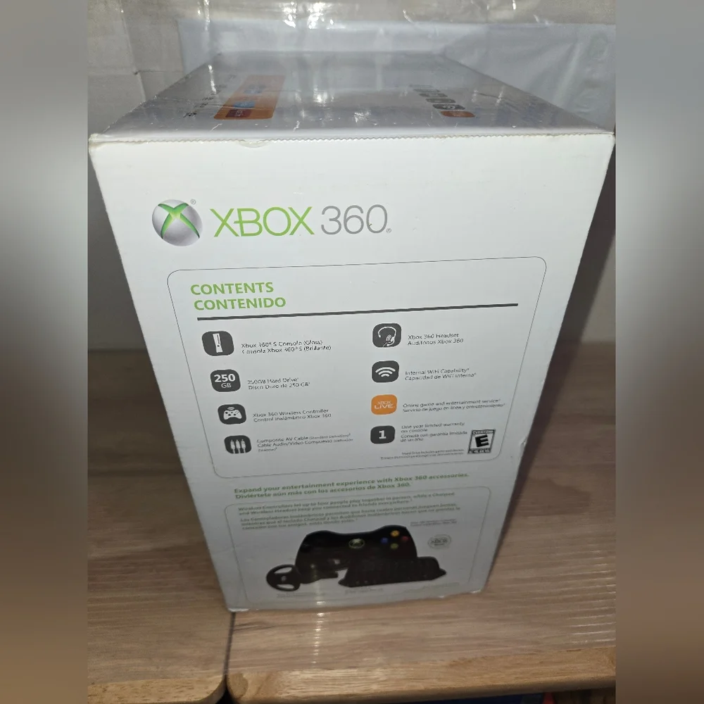 Xbox 360 250GB BOX ONLY NO CONSOLE